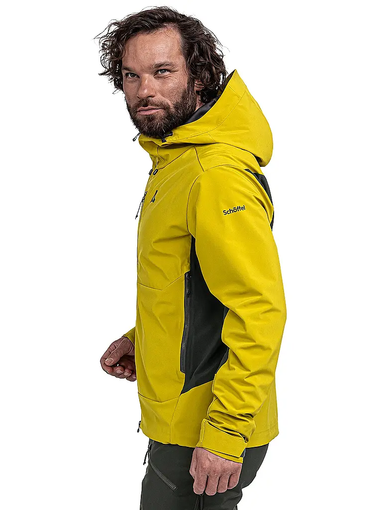 SCHÖFFEL | Chaqueta softshell de touring para hombre Milagle con capucha | 