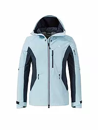 SCHÖFFEL | Chaqueta softshell de touring para mujer Matrei L | Azul claro