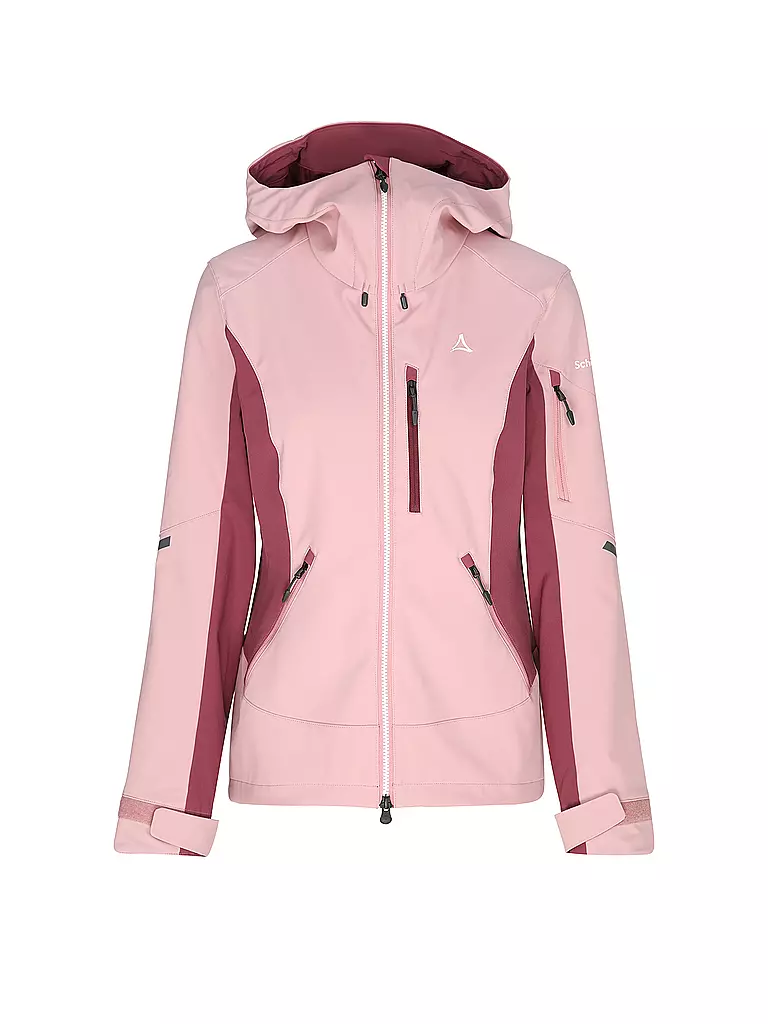SCHÖFFEL | Chaqueta softshell de touring para mujer Matrei L | Rosa