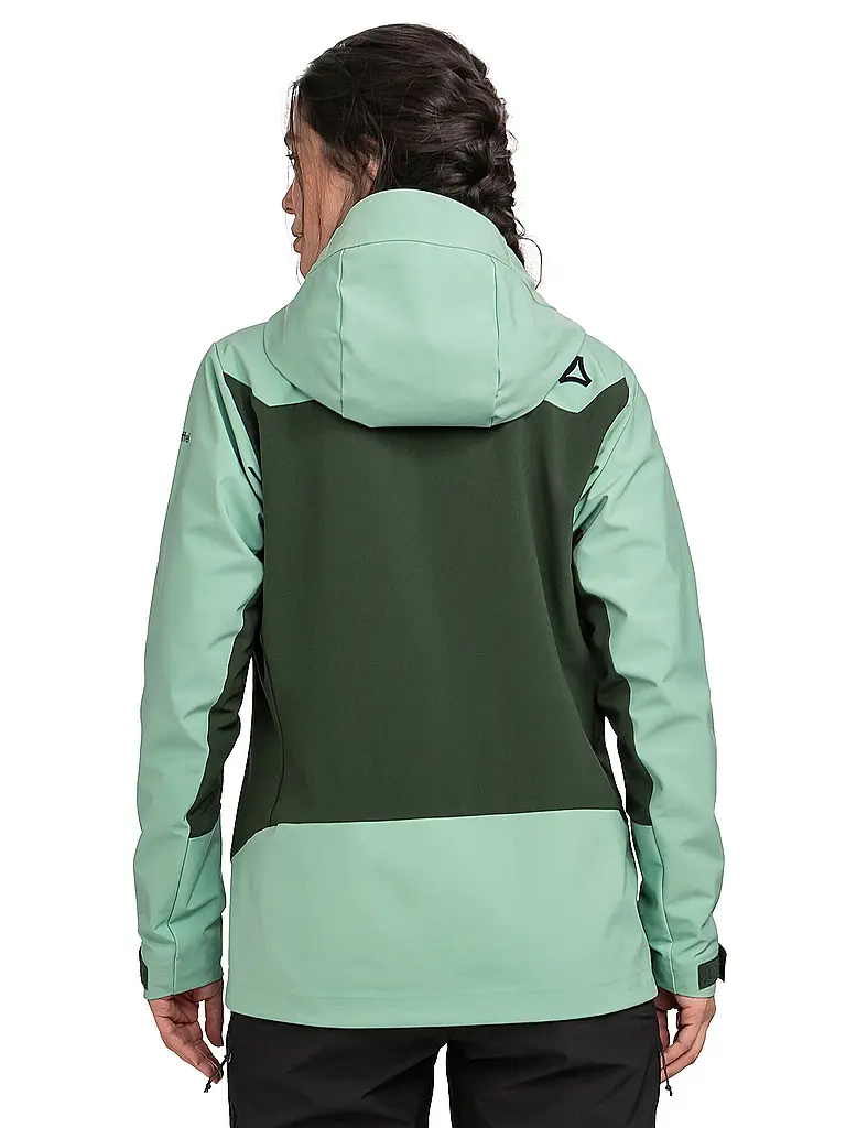 SCHÖFFEL | Chaqueta softshell de touring para mujer Milagle con capucha | 