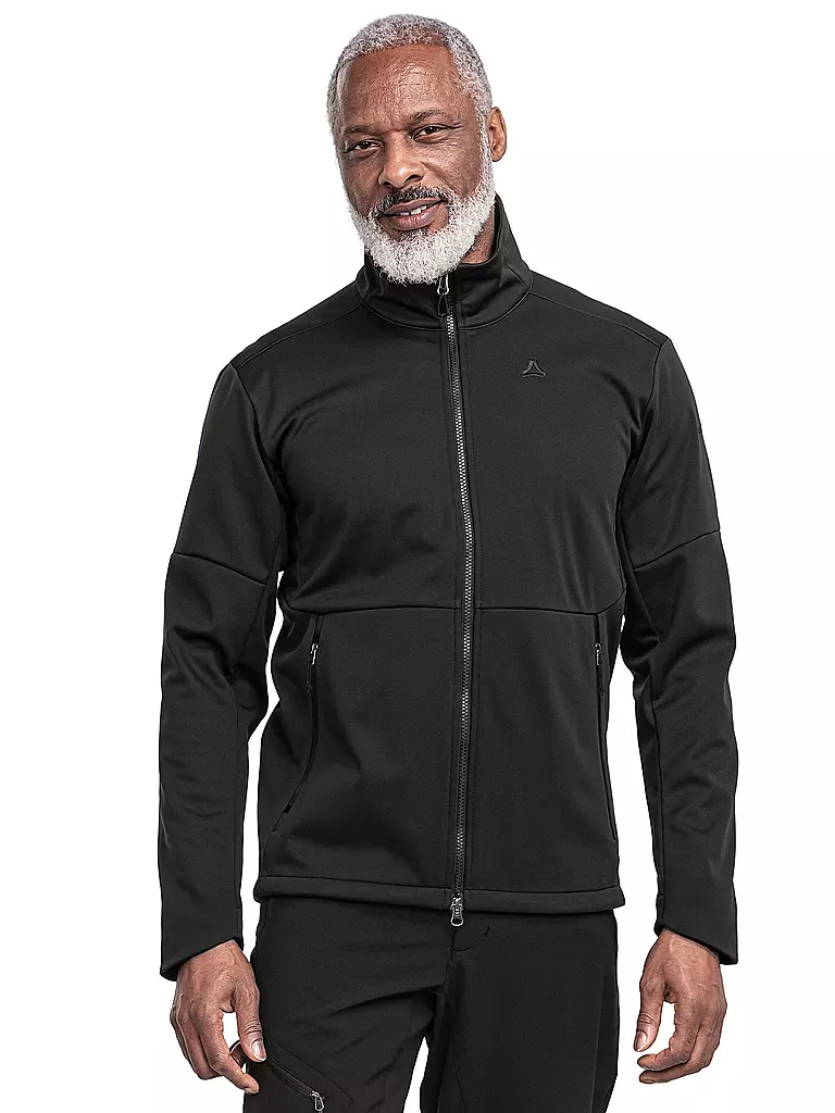 SCHÖFFEL | Chaqueta softshell Fracon para hombre | Negro
