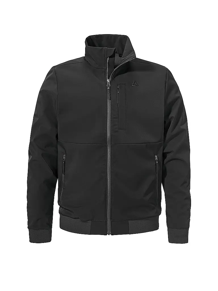 SCHÖFFEL | Chaqueta softshell para hombre Style Suavio | Negro