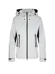 SCHÖFFEL | Chaqueta softshell para mujer Blaueis con capucha | Blanco