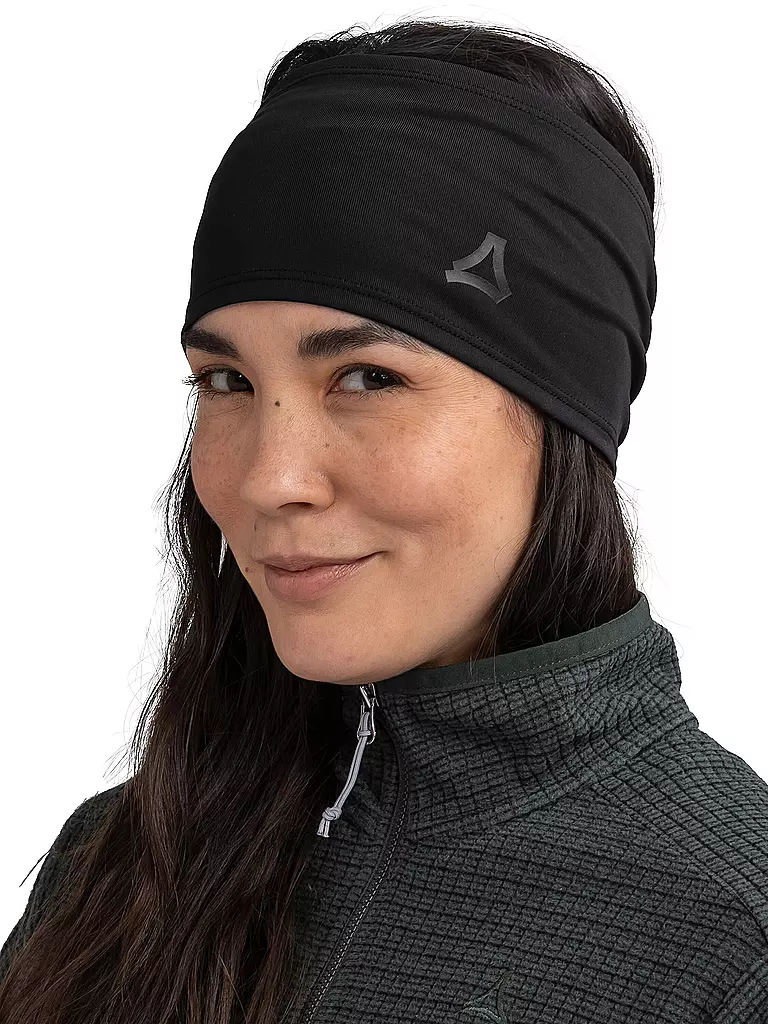 SCHÖFFEL | Cinta para la cabeza Cascata Uni | Negro