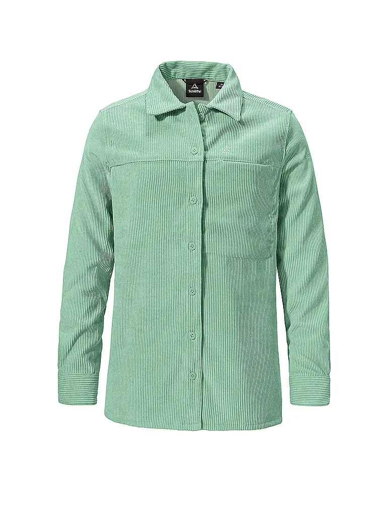 SCHÖFFEL | Damen Bluse Style Lodos | Verde claro
