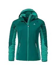 SCHÖFFEL | Damen Fleecejacke Lodron L Hoodie | Verde oscuro