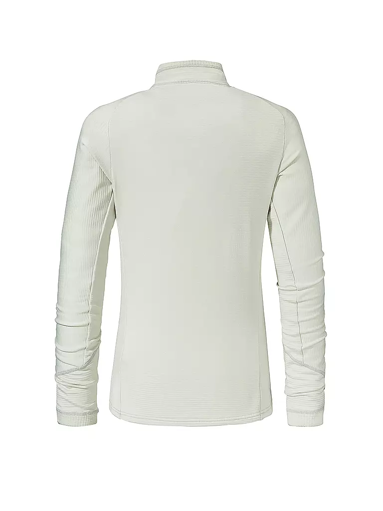 SCHÖFFEL | Damen Funktions Zipshirt Cascata | Blanco