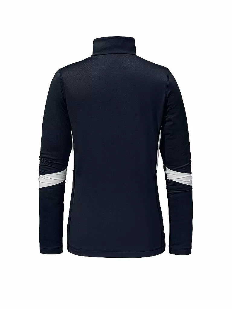 SCHÖFFEL | Damen Funktions Zipshirt Lenggries L | Azul oscuro