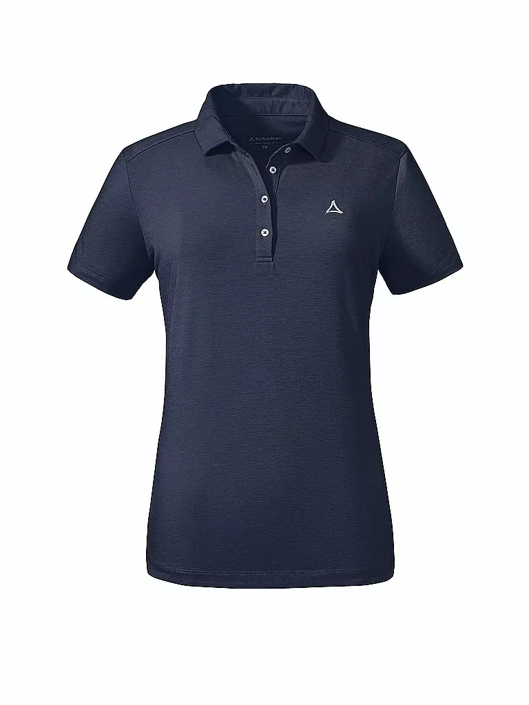 SCHÖFFEL | Damen Funktionspolo Circ Tauron | Azul oscuro