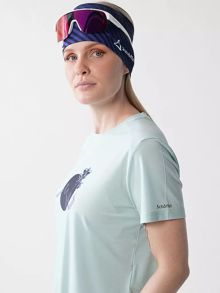 SCHÖFFEL | Damen Funktionsshirt Haberspitz L | Verde claro