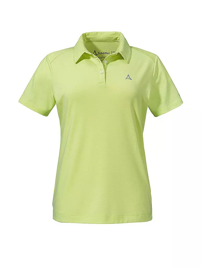 SCHÖFFEL | Damen Funktionsshirt Polo Ramseck L | Verde claro