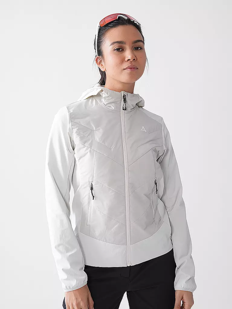 SCHÖFFEL | Damen Hybridjacke Style Blaueis Hoodie |