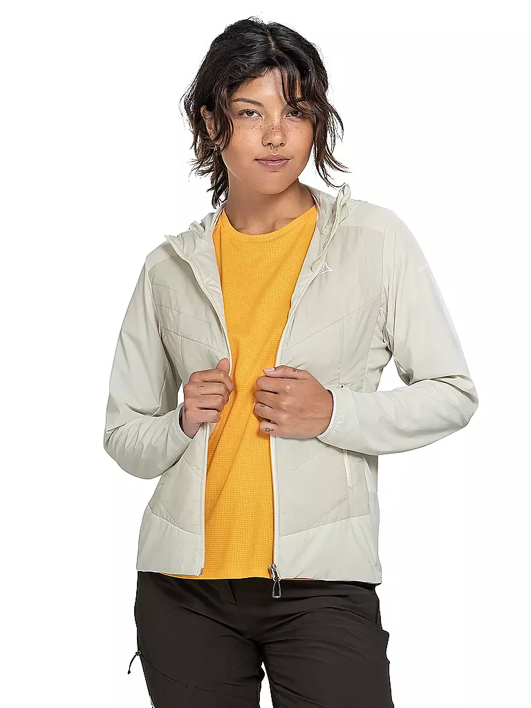 SCHÖFFEL | Damen Hybridjacke Style Blaueis Hoodie |