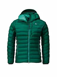 SCHÖFFEL | Damen Isojacke Silvretta Down Hoodie | Verde oscuro