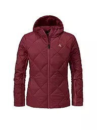 SCHÖFFEL | Damen Skijacke Ins. Pontresina L | Rojo oscuro