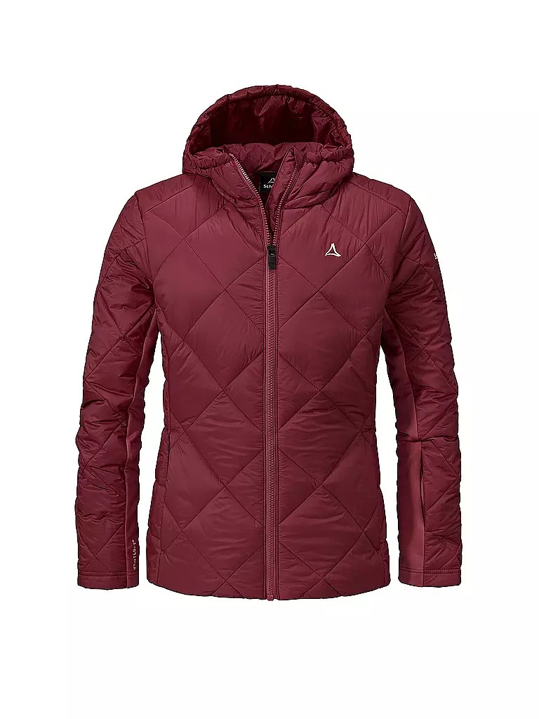 SCHÖFFEL | Damen Skijacke Ins. Pontresina L | Rojo oscuro