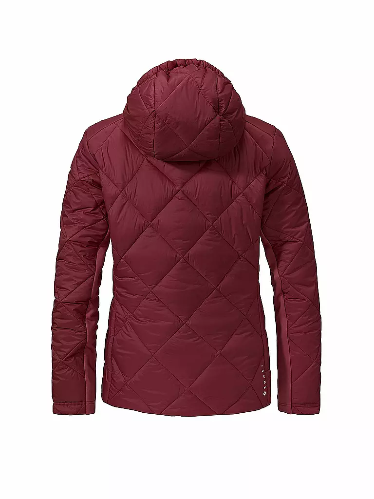 SCHÖFFEL | Damen Skijacke Ins. Pontresina L | Rojo oscuro