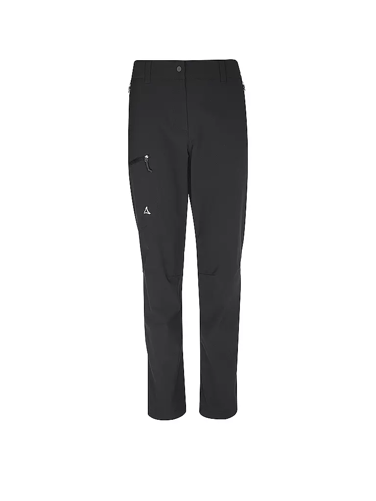 SCHÖFFEL | Damen Wanderhose Blaueis | Negro
