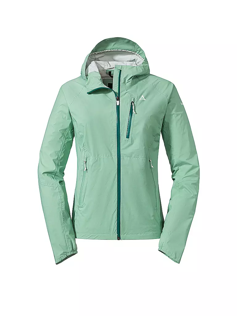 SCHÖFFEL | Damen Wanderjacke Tegelberg L 2,5L Hoodie | Menta