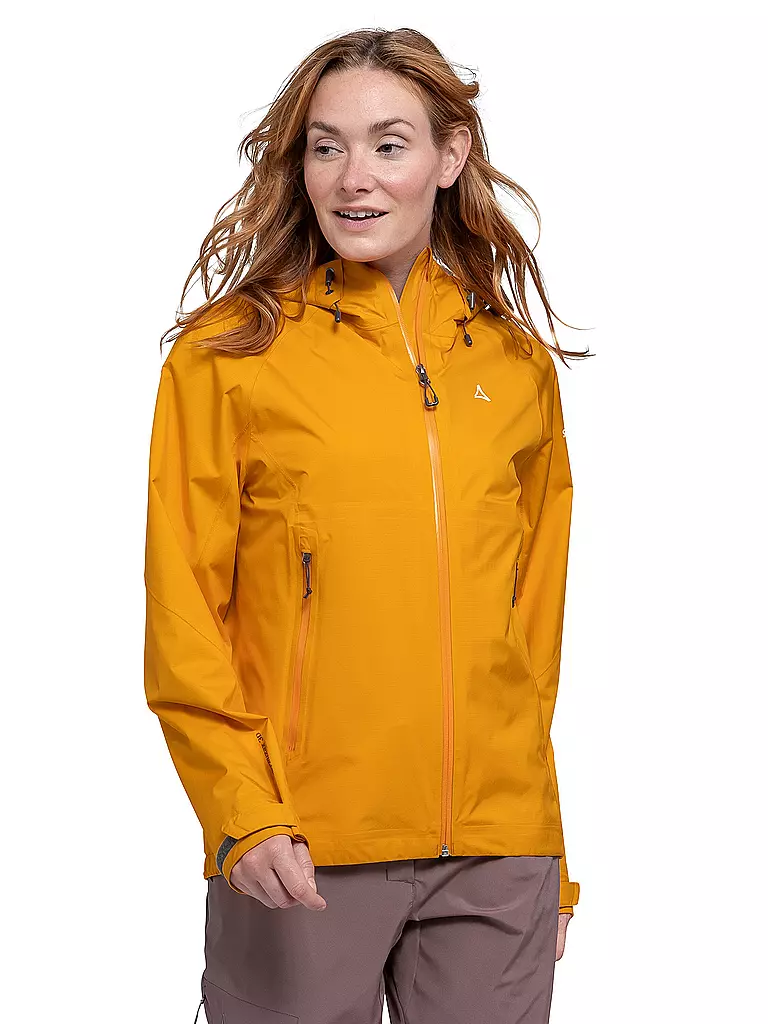 SCHÖFFEL | Damen Wanderjacke Vistdal 2,5L Hoodie L | Naranja