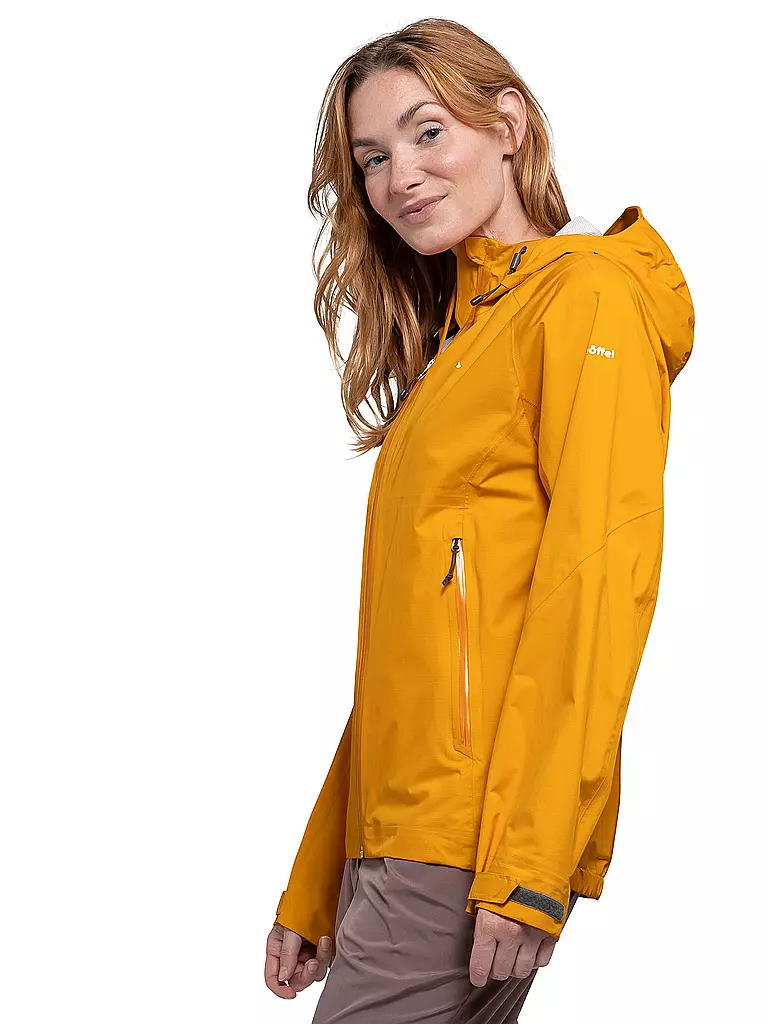 SCHÖFFEL | Damen Wanderjacke Vistdal 2,5L Hoodie L | Naranja