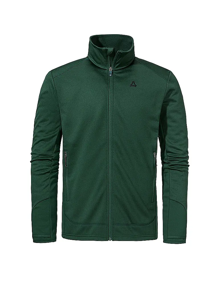 SCHÖFFEL | Forro polar para hombre Milagle Hoodie | Verde oscuro
