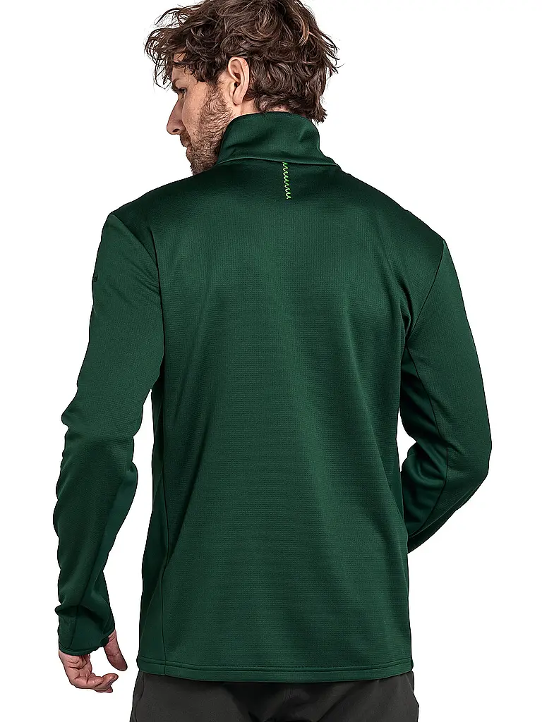 SCHÖFFEL | Forro polar para hombre Milagle Hoodie | Verde oscuro