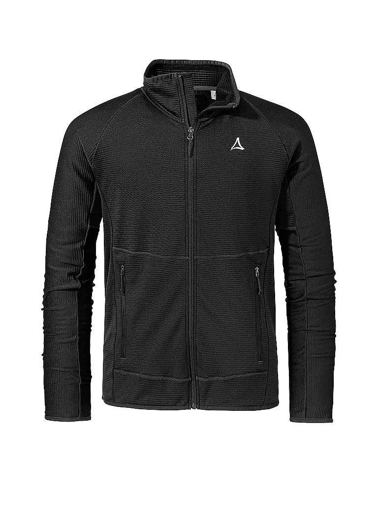 SCHÖFFEL | Herren Fleecejacke Cascata | Negro