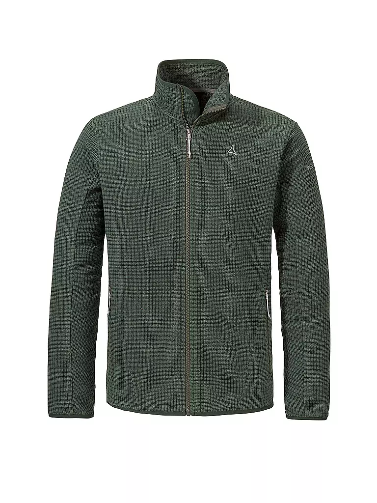 SCHÖFFEL | Herren Fleecejacke Circ Terxa | Verde oscuro