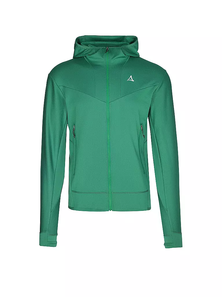 SCHÖFFEL | Herren Fleecejacke Style Blaueis Hoodie | Verde
