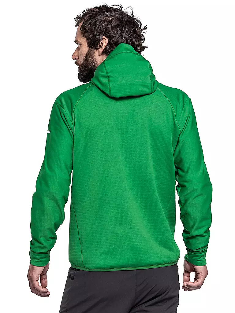 SCHÖFFEL | Herren Fleecejacke Style Blaueis Hoodie | Verde