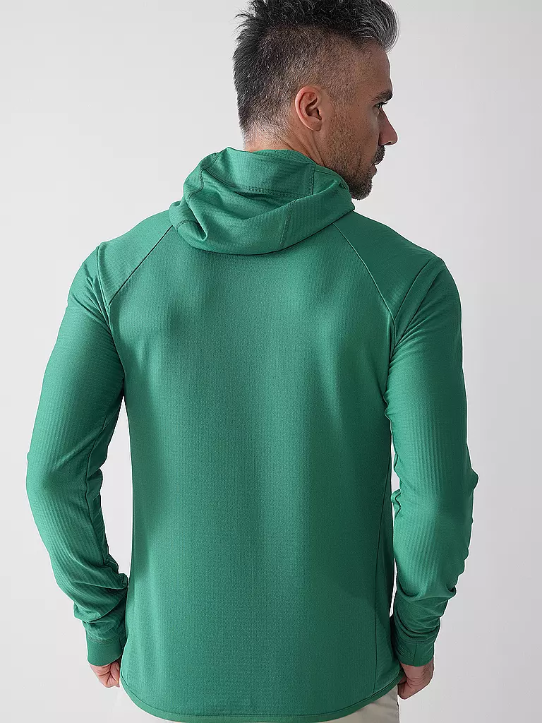SCHÖFFEL | Herren Fleecejacke Style Blaueis Hoodie | Verde