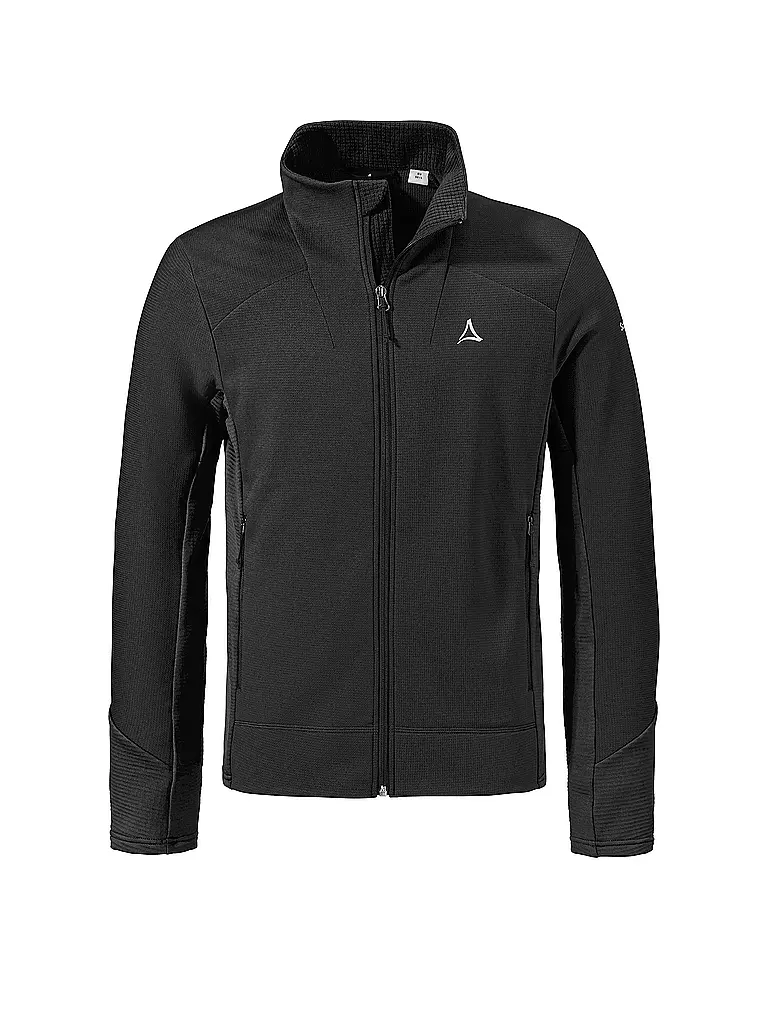 SCHÖFFEL | Herren Fleecejacke Tiefen | Negro