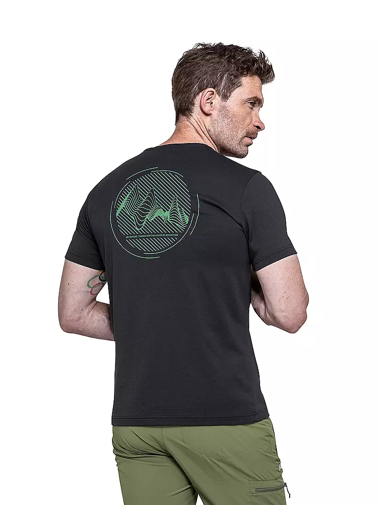 SCHÖFFEL | Herren Funktionsshirt Buchberg | Negro
