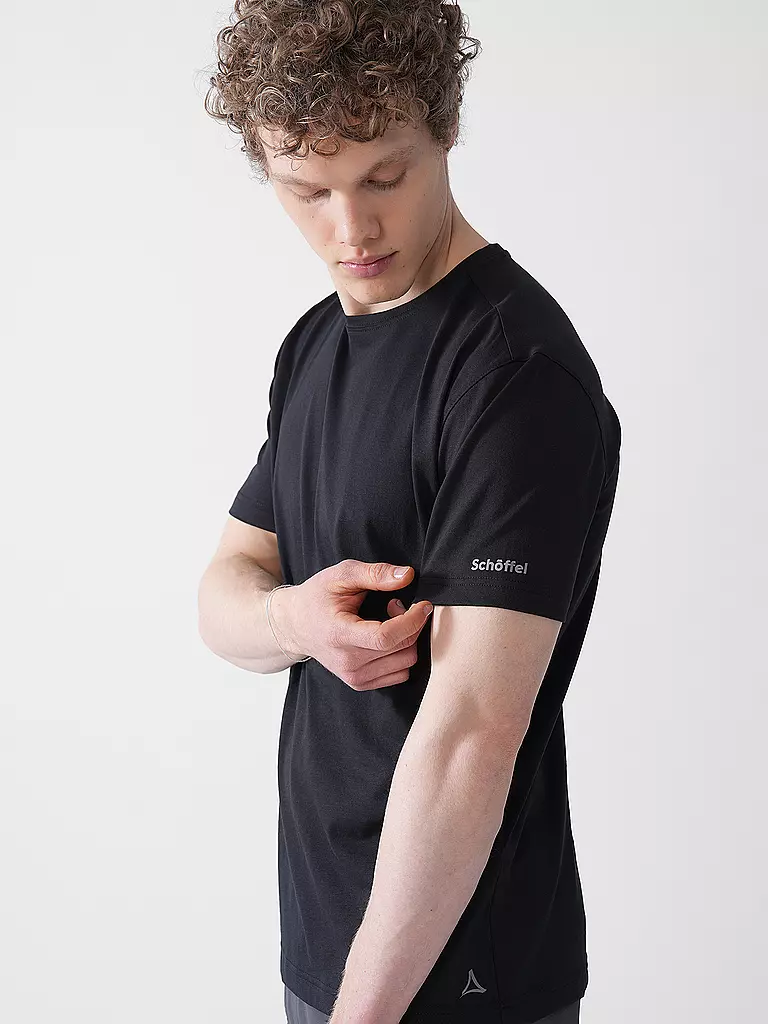 SCHÖFFEL | Herren Funktionsshirt Buchberg | Negro
