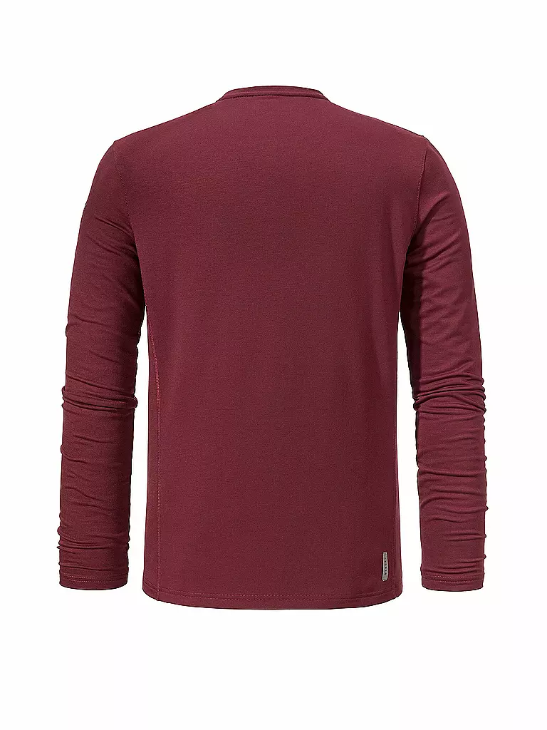 SCHÖFFEL | Herren Funktionsshirt Tenzel | Rojo oscuro