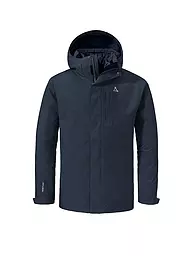 SCHÖFFEL | Herren Wanderjacke Tamina 3in1 Hoodie | Azul oscuro
