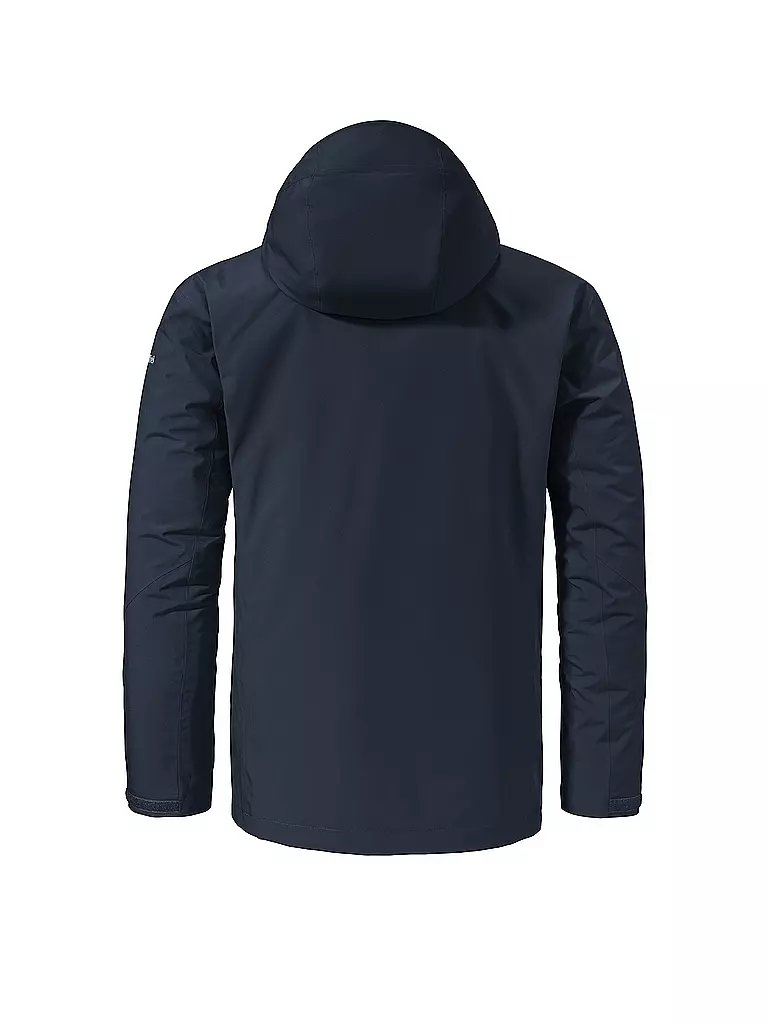 SCHÖFFEL | Herren Wanderjacke Tamina 3in1 Hoodie | Azul oscuro