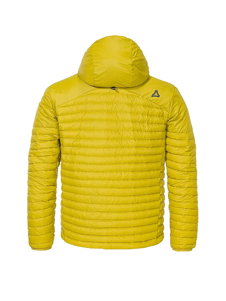 SCHÖFFEL | Isojacke Cascata Down Hoodie para hombre | Oro