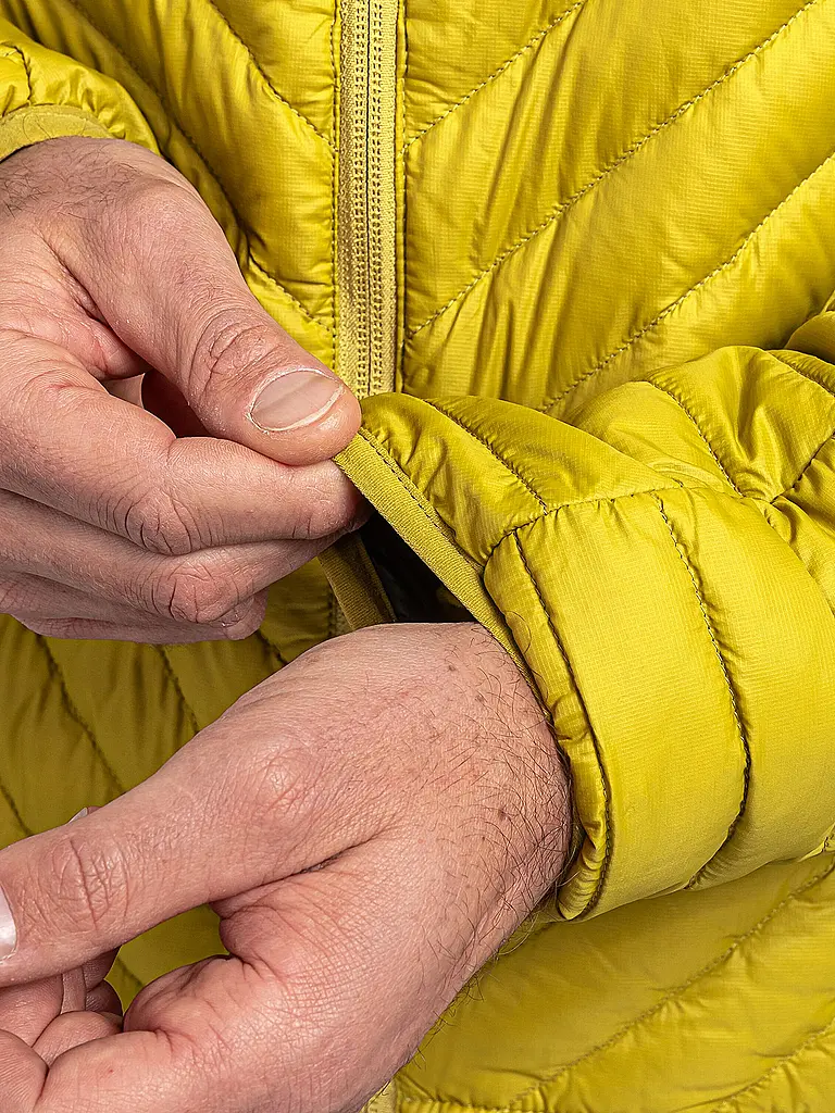 SCHÖFFEL | Isojacke Cascata Down Hoodie para hombre | Oro