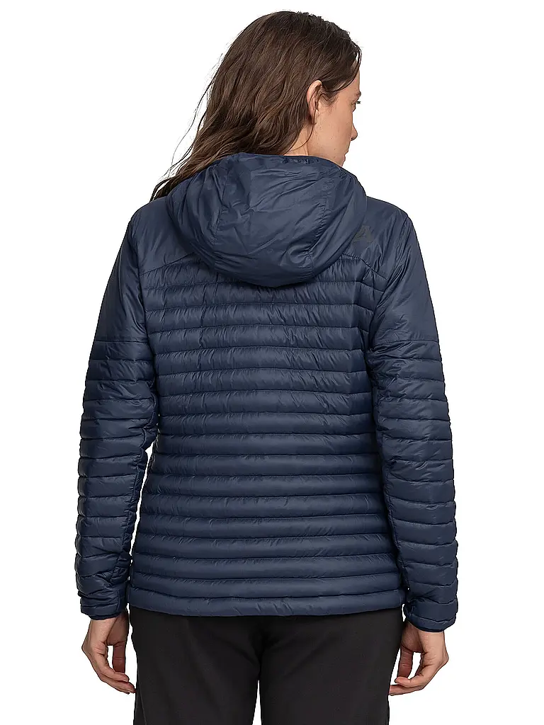 SCHÖFFEL | Isojacke Cascata Down Hoodie para mujer | Azul oscuro