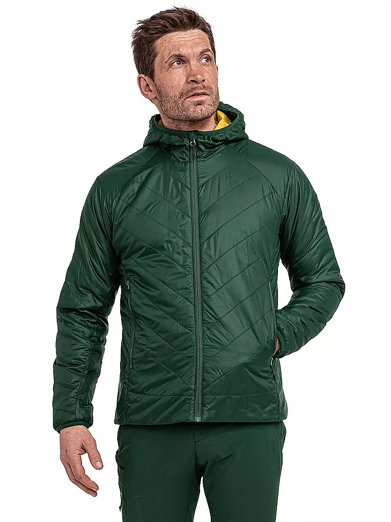 SCHÖFFEL | Isojacke Cascata PL para hombre | Verde oscuro