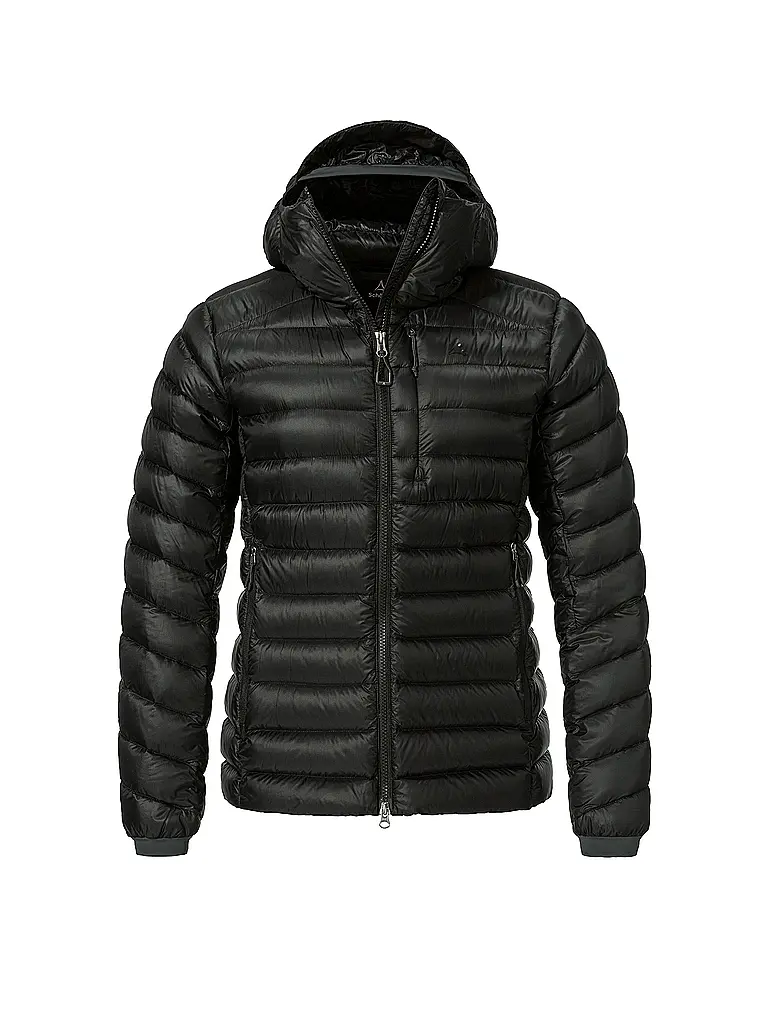 SCHÖFFEL | Isojacke Silvretta Down Hoodie para mujer | Negro