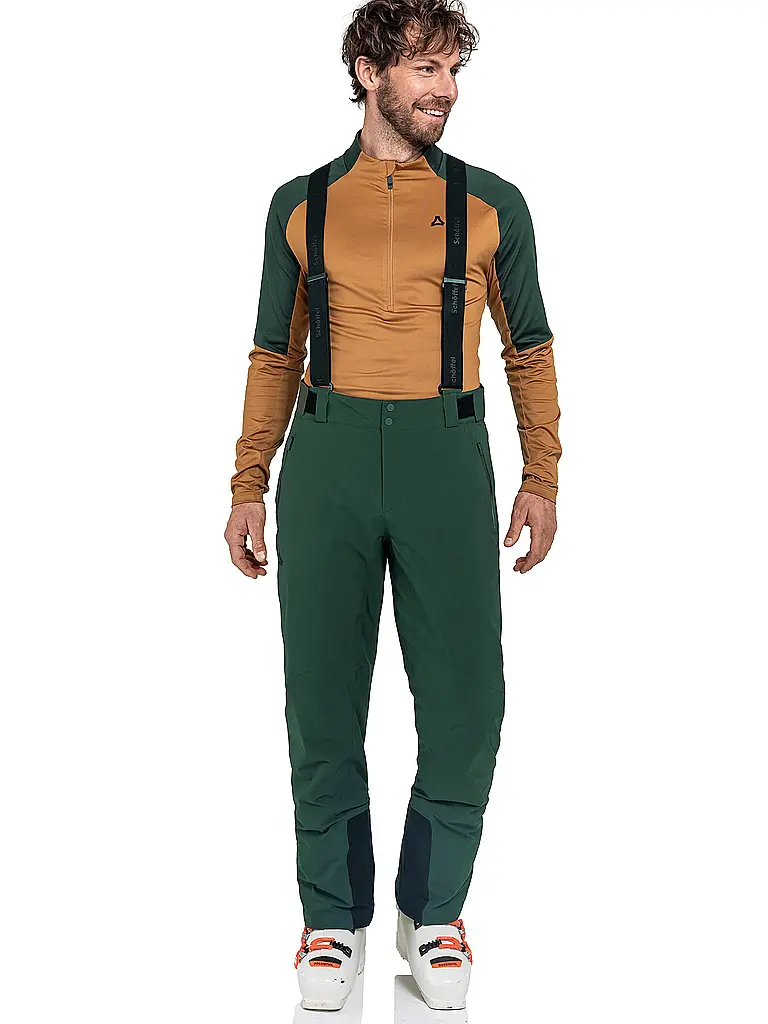 SCHÖFFEL | Pantalón de esquí para hombre Style Pine | Verde oscuro