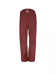 SCHÖFFEL | Pantalón de esquí para mujer Weissach L | Rojo oscuro