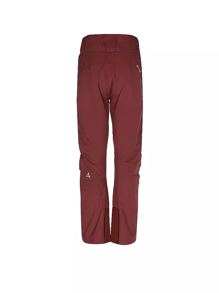 SCHÖFFEL | Pantalón de esquí para mujer Weissach L | Rojo oscuro