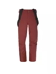 SCHÖFFEL | Pantalón de esquí Weissach M para hombre | Rojo oscuro