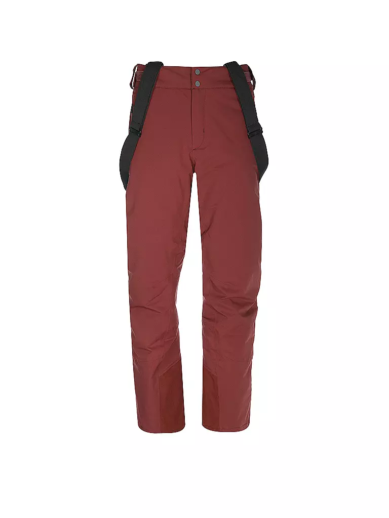 SCHÖFFEL | Pantalón de esquí Weissach M para hombre | Rojo oscuro