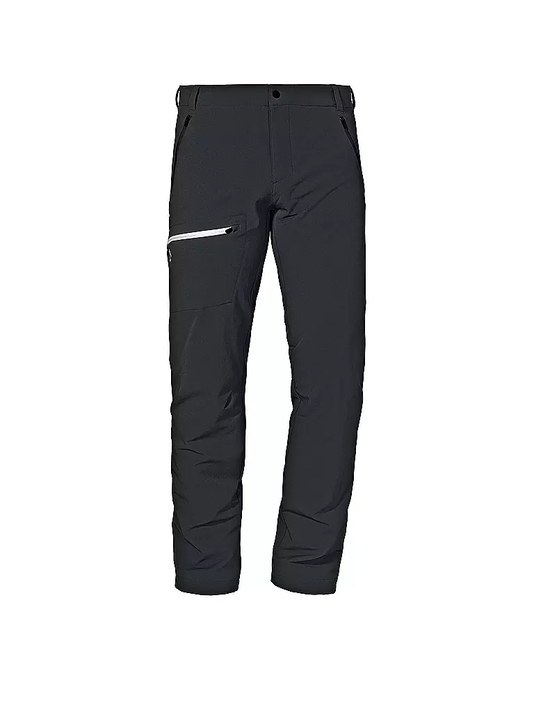 SCHÖFFEL | Pantalón de senderismo para hombre Folkstone Warm M | Negro