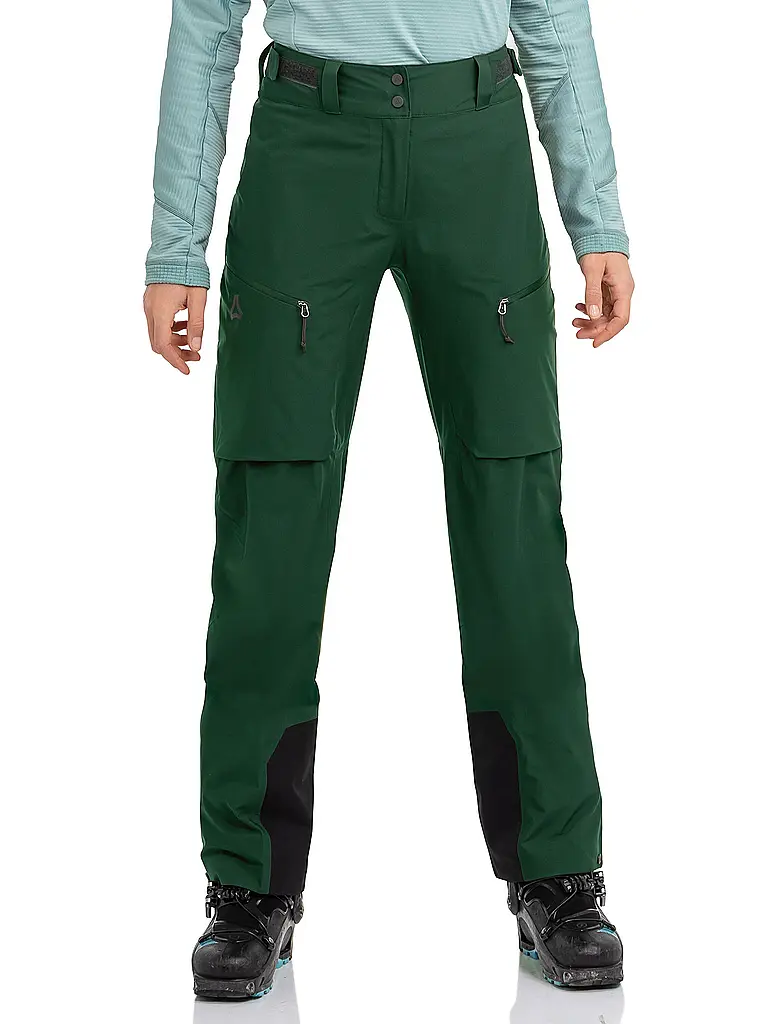 SCHÖFFEL | Pantalón de touring para mujer Milagle 3L | Verde oscuro